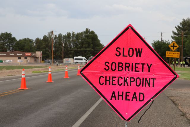Sheriff's Office will conduct sobriety checkpoints through the end of May
