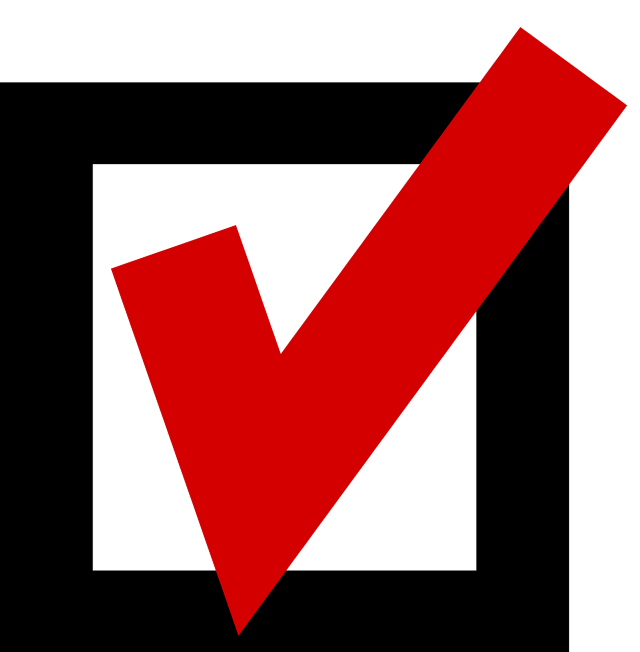 Vote checkmark c